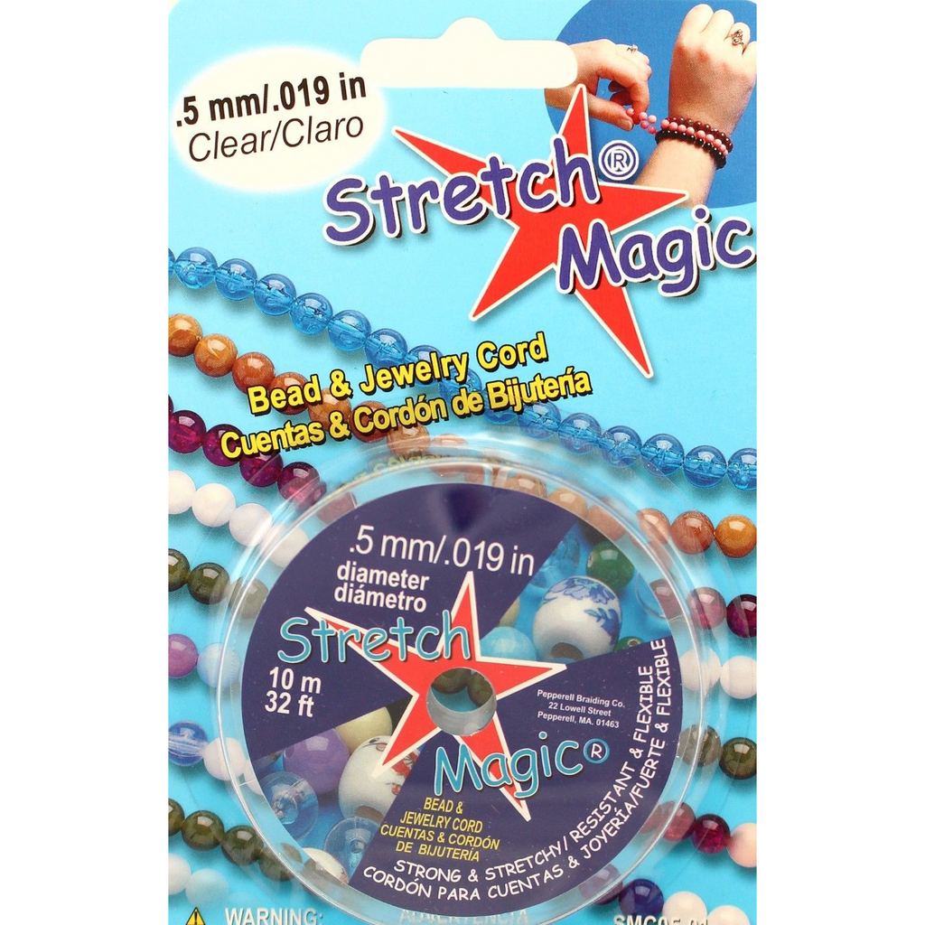 Stretch Magic® Clear Bead & Jewelry Cord, 1mm