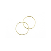 3 Inch Gold Small Metal Craft Ring 1 Piece - artcovecrafts.com