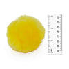 3 Inch Yellow Large Craft Pom Poms 12 Pieces - artcovecrafts.com
