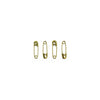 Gold Safety Pins Bulk Size 1 -1 Inch 1440 Pieces Premium Quality - artcovecrafts.com