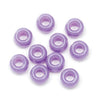 9mm Purple Pony Beads Bulk 1,000 Pieces