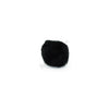 1.5 inch Black Craft Pom Poms 50 Pieces - artcovecrafts.com