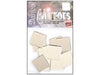 Darice 1" Square Mirrors 25 Pieces 1613-54 - artcovecrafts.com