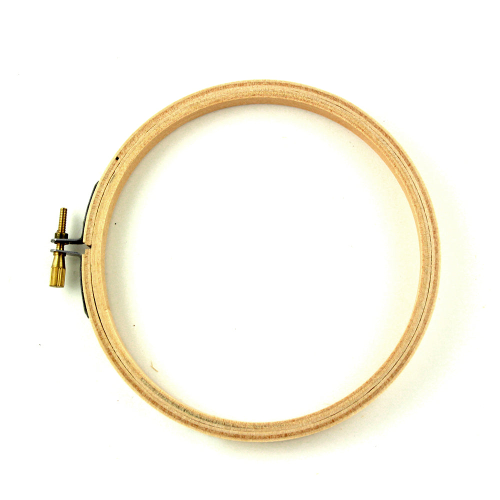 5 inch wooden embroidery hoop