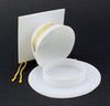 White Graduation Cap Favor Box 3.5 Inch Graduation Favor 12 Pieces - artcovecrafts.com