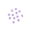 8mm Faceted Plastic Beads Transparent Lt Amethyst Bulk 1,000 Pieces - artcovecrafts.com