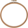 6 inch Round Wooden Embroidery Hoops Bulk Wholesale 12 Pieces - artcovecrafts.com
