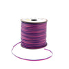 Neon Magenta & Purple Combination Plastic Craft Lace Lanyard Gimp String Bulk 100 Yard Roll