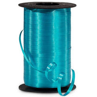 Turquoise Curling Ribbon 500 Yard Roll 3/16 Inch Wide. - artcovecrafts.com