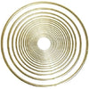 12 Inch Gold Large Metal Craft Ring 1 Piece - artcovecrafts.com