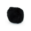 3 Inch Black Large Craft Pom Poms 12 Pieces - artcovecrafts.com
