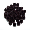 0.5 inch Brown Tiny Craft Pom Poms 100 Pieces - artcovecrafts.com