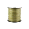 Gold Glitter Plastic Craft Lace Lanyard Gimp String Bulk 100 Yard Roll