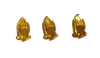 Gold Acrylic Praying Hands Acrylic Charms Capias 24 Pieces