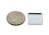 0.5 inch Small Mini Square Craft Mirrors 25 Pieces Mirror Mosaic Tiles - artcovecrafts.com