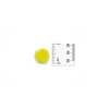 0.75 inch Yellow Mini Craft Pom Poms 100 Pieces - artcovecrafts.com