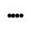 0.75 inch Brown Mini Craft Pom Poms 100 Pieces - artcovecrafts.com