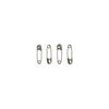 Silver Small Safety Pins Size 1 - 1 Inch 144 Pieces Premium Quality - artcovecrafts.com