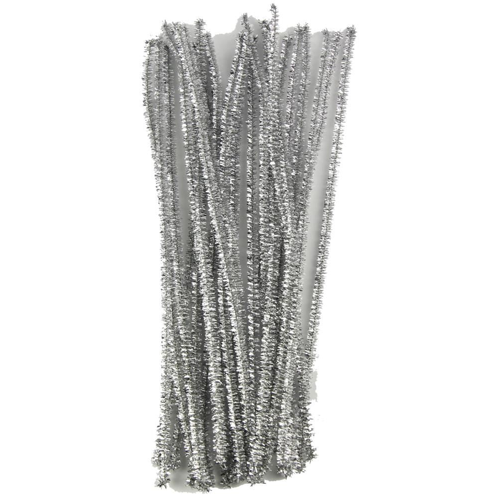 100 Pieces 7mm x 12 Inch Pipe Cleaners, Thick Fuzzy Black Chenille Stems  for Craft Supplies Kids DIY Art Decorations 