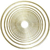 10 Inch Gold Metal Rings Hoops for Crafts Bulk Wholesale 6 Pieces