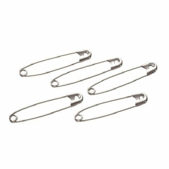 Large Silver Safety Pins Bulk Size 3 - 2 inch 1440 Pieces