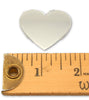 Acrylic Small Heart Mirrors 1.5 x 1.5 Inch 5 Pieces Heart Mirror Mosaic Tiles - artcovecrafts.com
