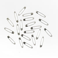 Silver Small Safety Pins Bulk Size 00 - 0.75 Inch 1440 Pieces Premium Quality - artcovecrafts.com