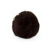 3 Inch Brown Large Craft Pom Poms 12 Pieces - artcovecrafts.com