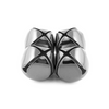 1 Inch Silver Craft Jingle Bells 18 Pieces - artcovecrafts.com