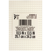 7 Mesh Clear Plastic Canvas 3 Sheets by Darice 10.5 x 13.5 Inches - artcovecrafts.com