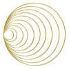 10 Inch Gold Metal Rings Hoops for Crafts Bulk Wholesale 6 Pieces