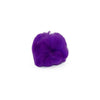 2 Inch Purple Craft Pom Poms 25 Pieces - artcovecrafts.com