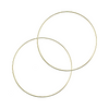 12 Inch Gold Large Metal Craft Ring 1 Piece - artcovecrafts.com