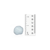 1.5 inch White Craft Pom Poms 50 Pieces - artcovecrafts.com