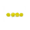 0.5 inch Yellow Tiny Craft Pom Poms 100 Pieces - artcovecrafts.com