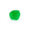 2 Inch Neon Green Craft Pom Poms 25 Pieces - artcovecrafts.com