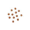 8mm Faceted Plastic Beads Transparent Root Beer Bulk 1,000 Pieces - artcovecrafts.com