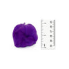 2 Inch Purple Craft Pom Poms 25 Pieces - artcovecrafts.com