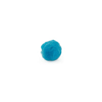 0.5 inch Turquoise Tiny Craft Pom Poms 100 Pieces - artcovecrafts.com