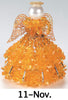 November Birthstone Angel Christmas Ornament Kit - artcovecrafts.com