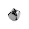 1 Inch 25mm Silver Craft Jingle Bells Charms 48 Pieces - artcovecrafts.com