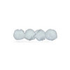 1.5 inch White Craft Pom Poms 50 Pieces - artcovecrafts.com