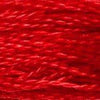 DMC 6 Strand Embroidery Floss Cotton Thread Bulk 666 Bright Christmas Red 8.7 Yards 12 Skeins