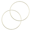 14 Inch Gold Large Metal Craft Ring 1 Piece - artcovecrafts.com