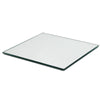 4 Inch Glass Craft Small Square Mirror 1 Piece Square Mosaic Mirror Tiles - artcovecrafts.com