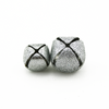 Glitter Silver Small Craft Jingle Bells Assorted Sizes 18 Pieces - artcovecrafts.com