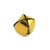 1 Inch Gold Craft Jingle Bells Charms 18 Pieces - artcovecrafts.com