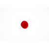 0.75 inch Red Mini Craft Pom Poms 100 Pieces - artcovecrafts.com