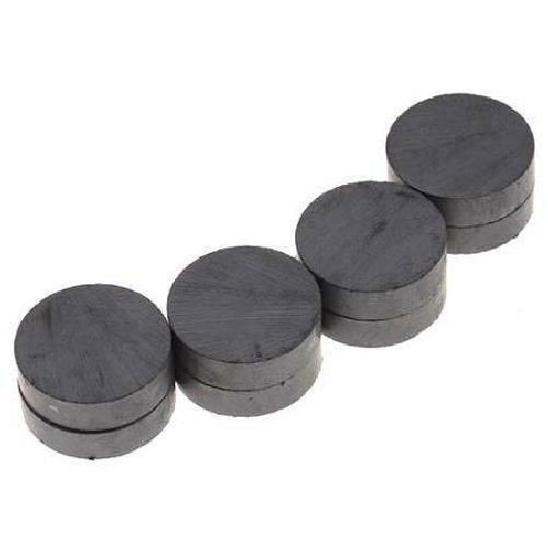 Ceramic Magnets With Adhesive Backing 1 Inch 25mm Round Disc