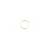 1 Inch Gold Small Metal Craft Ring 1 Piece - artcovecrafts.com